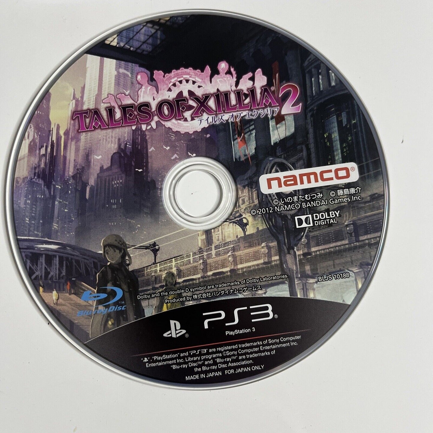 Tales Of Xillia 2 PS3 Sony PlayStation 3 JAPAN Namco Game Complete