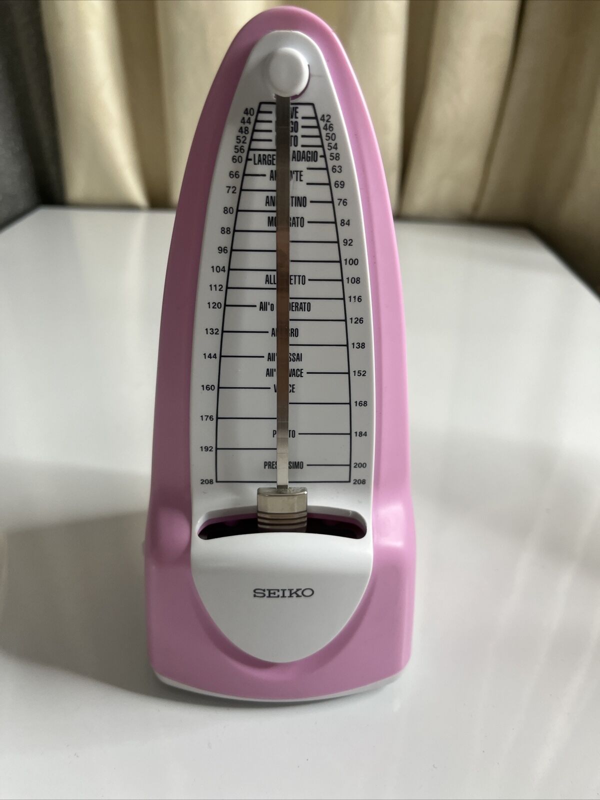 Seiko Disney Traditional Keywound Metronome Pink SPM320 Made In Japan