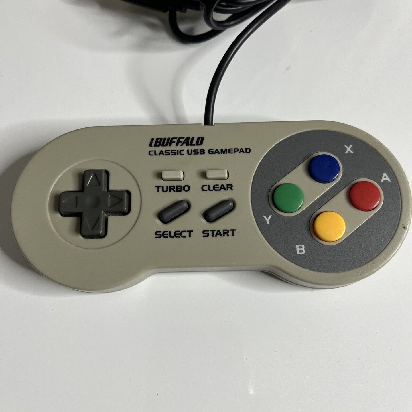 iBuffalo SNES Retro Classic USB Gamepad 8 Button Turbo Function for PC