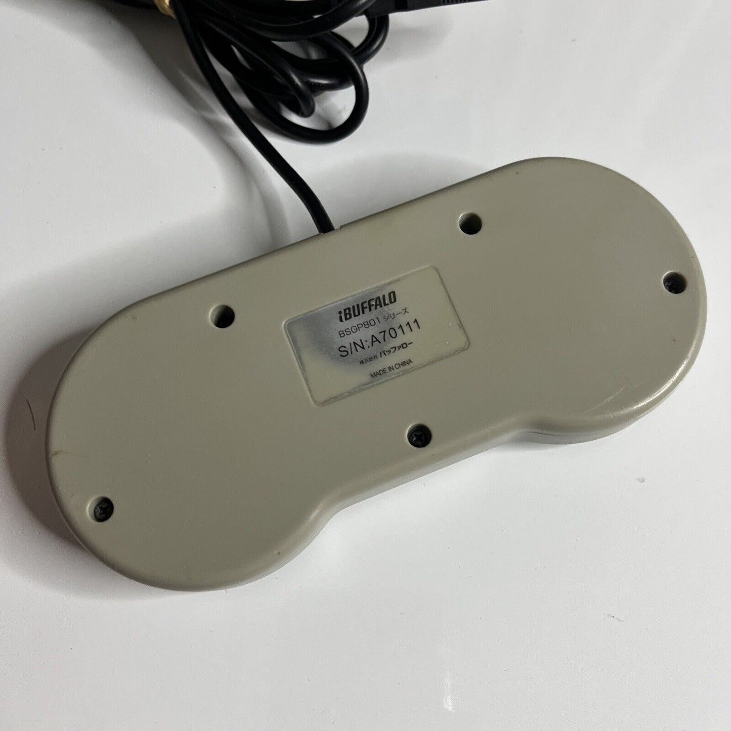 iBuffalo SNES Retro Classic USB Gamepad 8 Button Turbo Function for PC