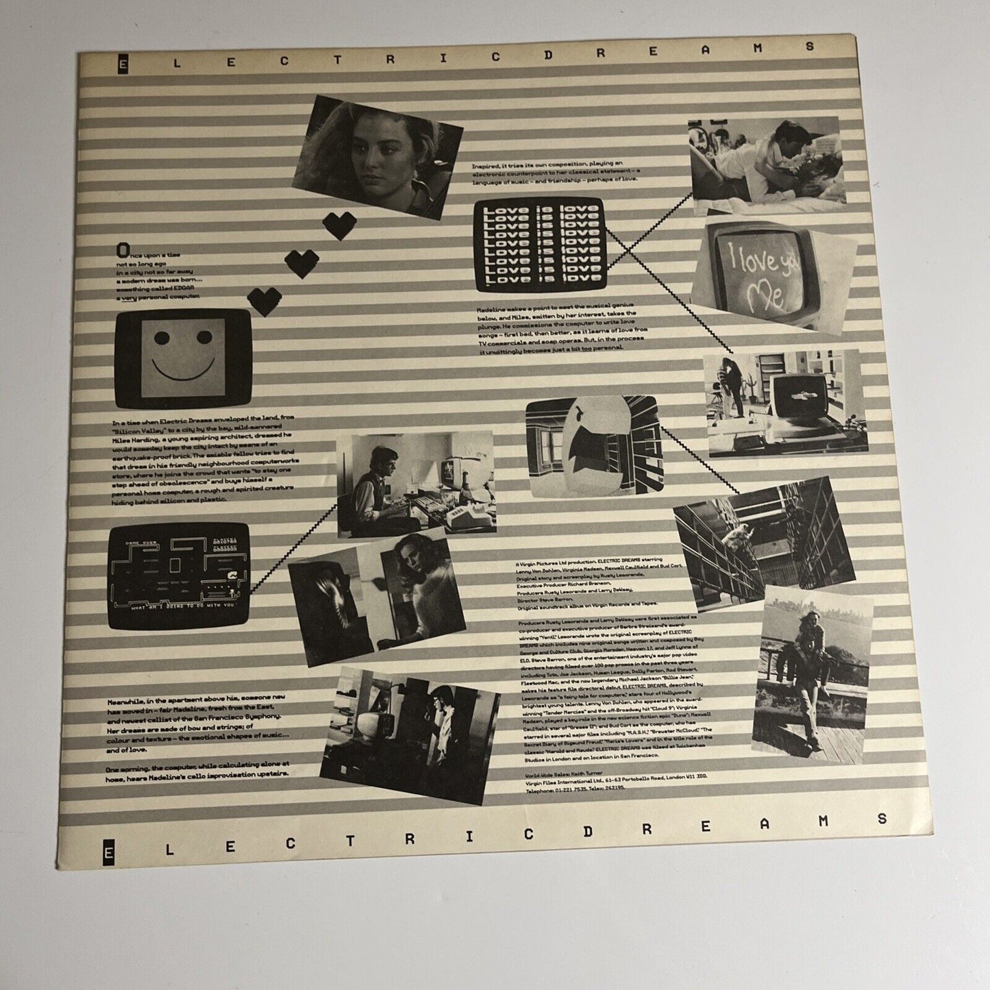 Electric Dreams (Original Film Soundtrack) LP 1984 Vinyl Records VIL-6134