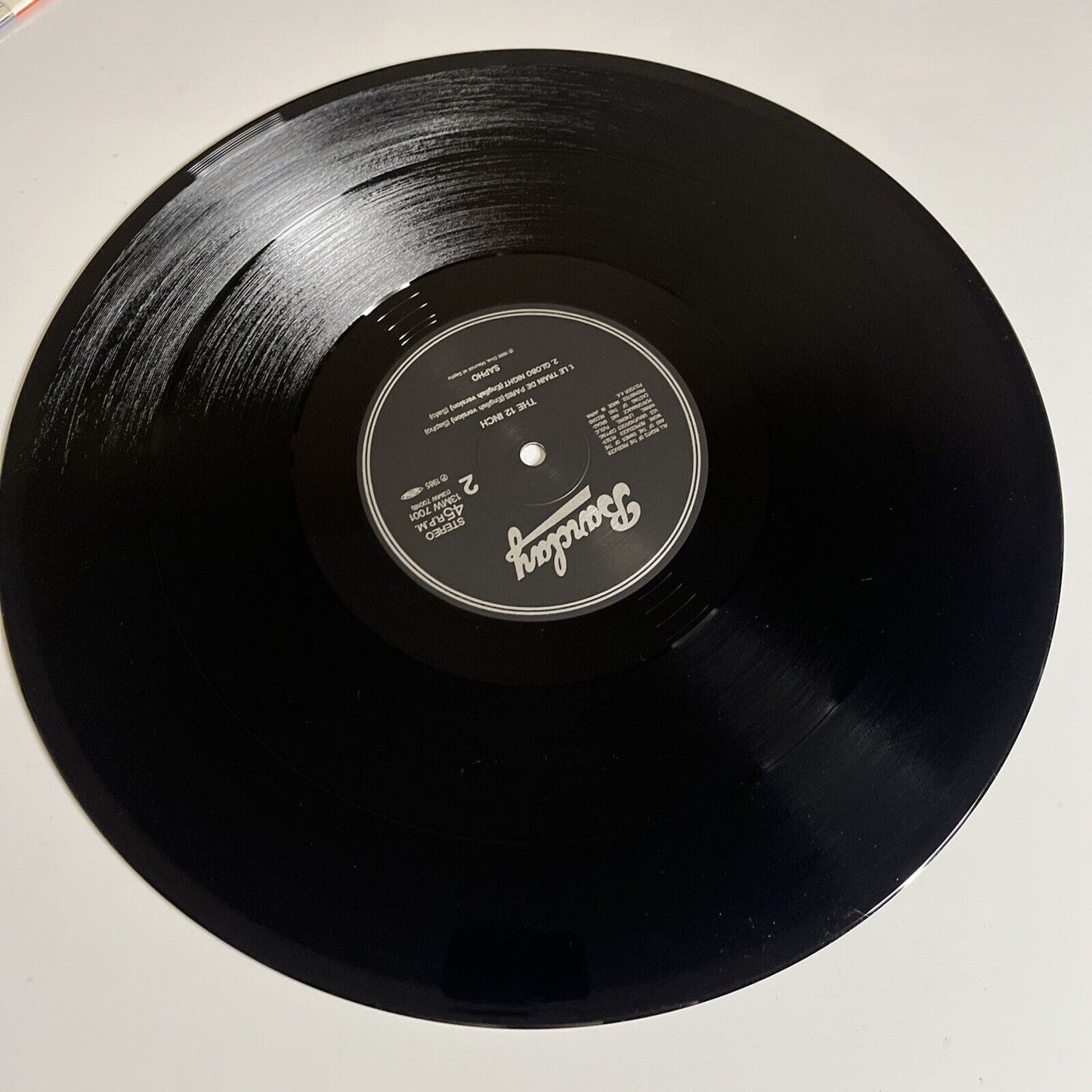 Sapho – The 12 Inch 1986 Vinyl Record 12" Obi 13MW 7001