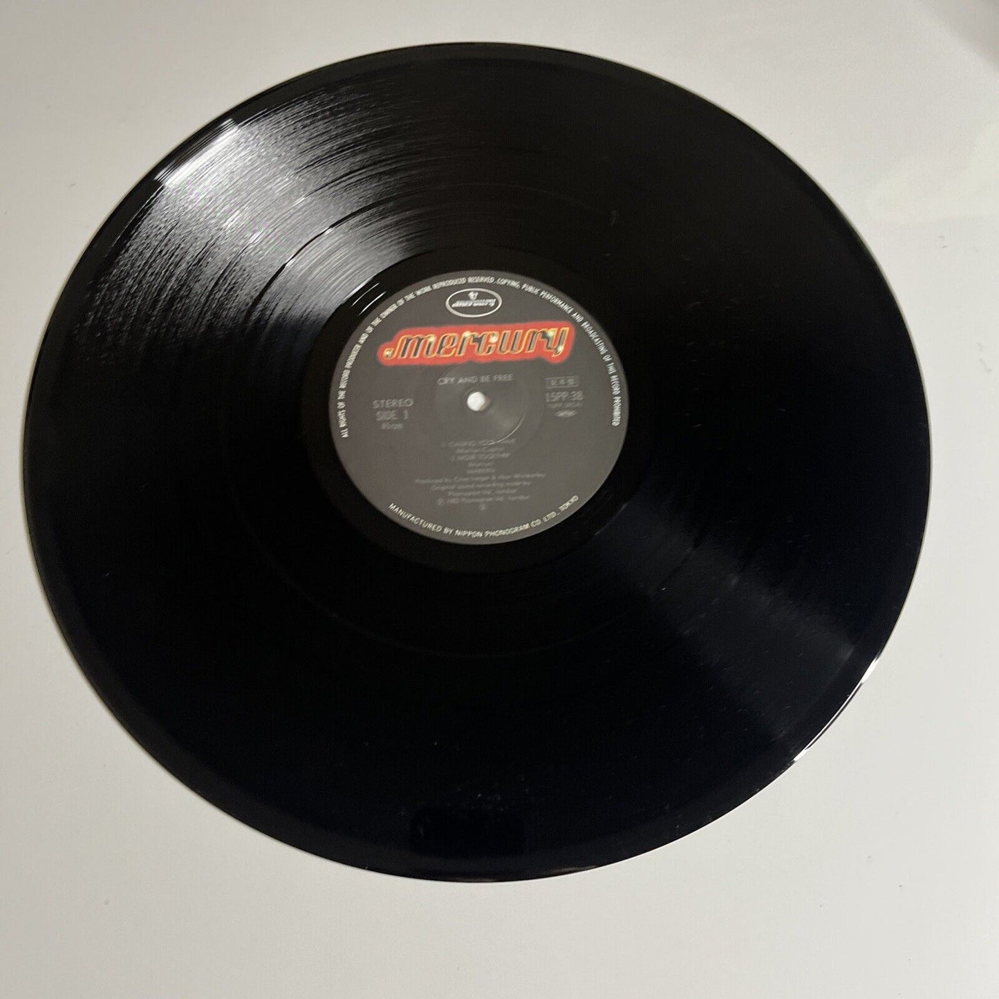 Marilyn – Cry And Be Free 12" Vinyl 1984 Record Obi Promo 15PP-38