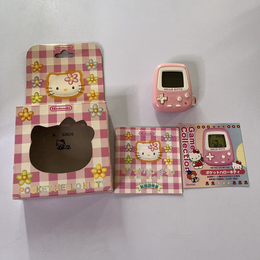 Official Nintendo Pocket Hello Kitty Tamagotchi Pedometer 1998 Never Used
