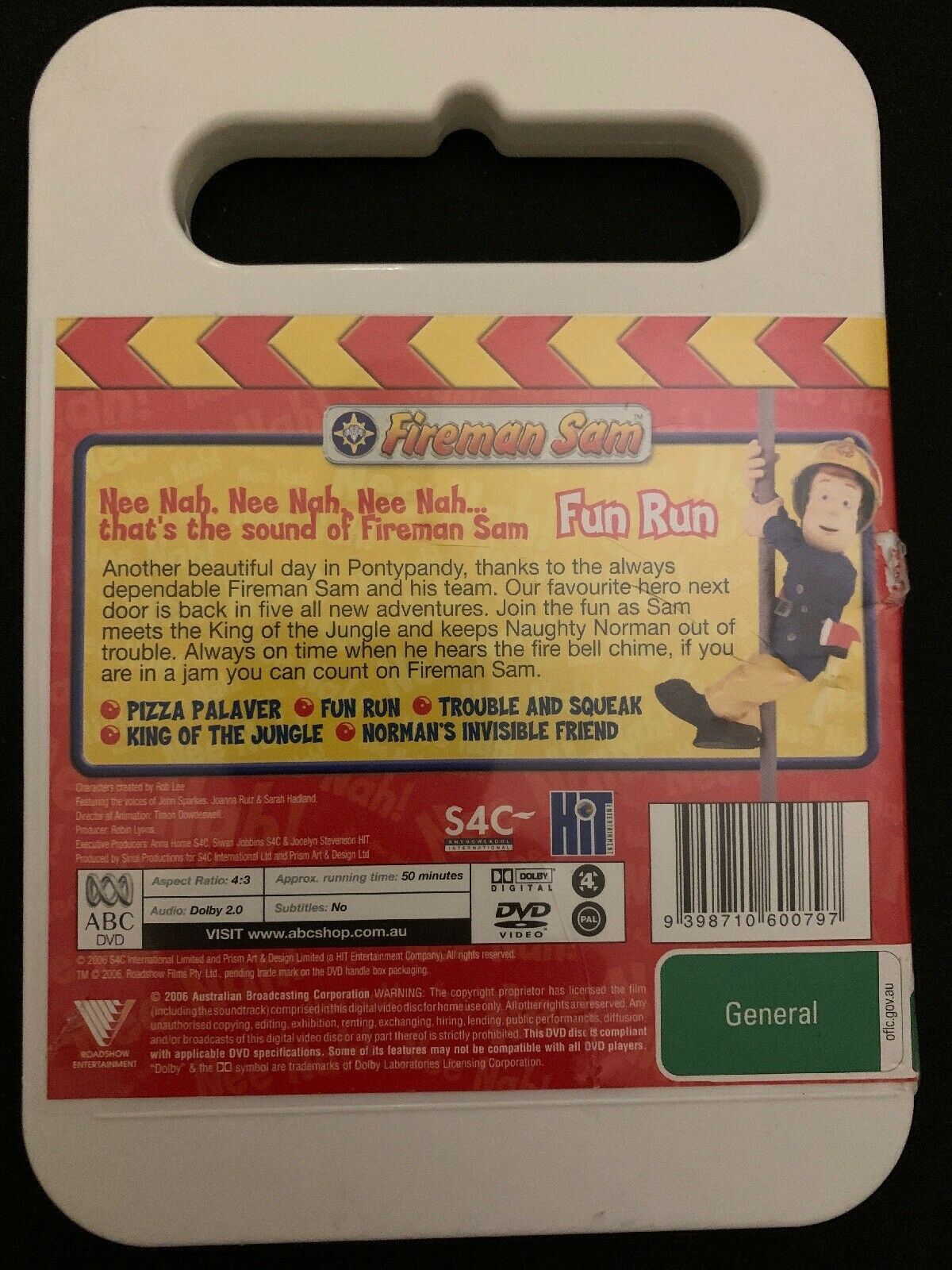 Fireman Sam Fun Run DVD Region 4