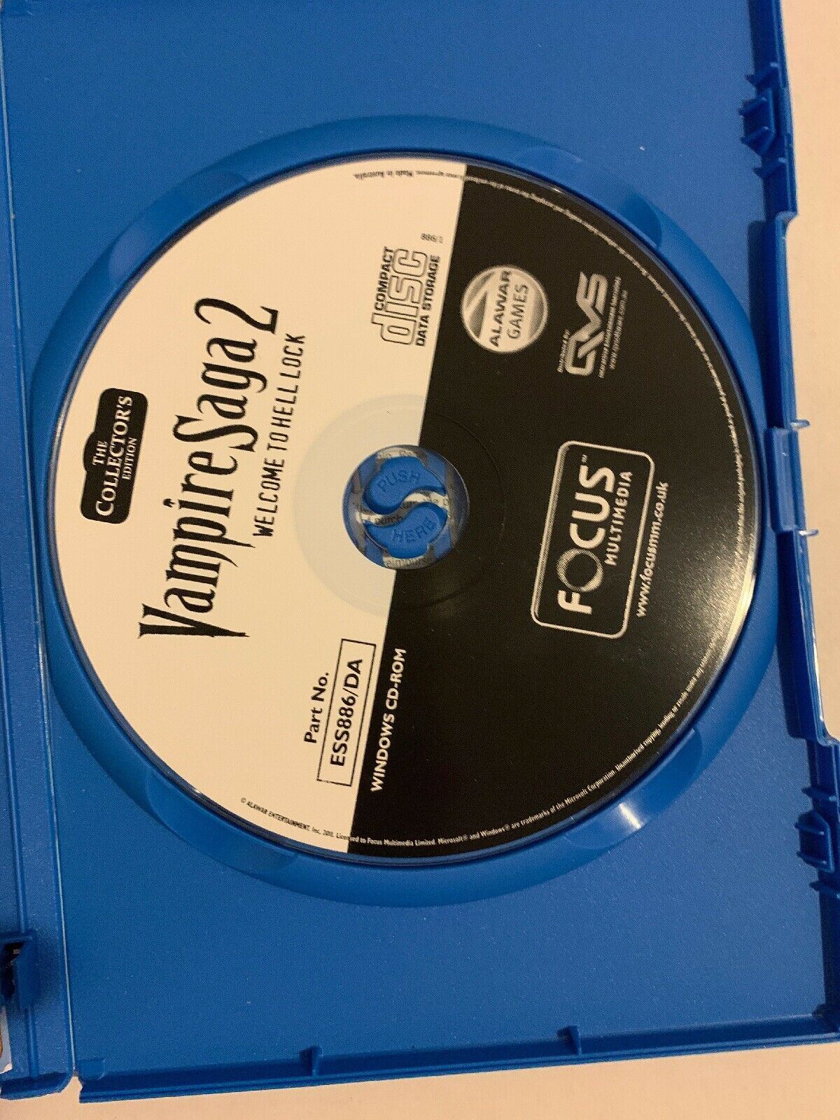 Vampire Saga 2 Welcome To Hell Lock PC Game Collectors Edition Free Post