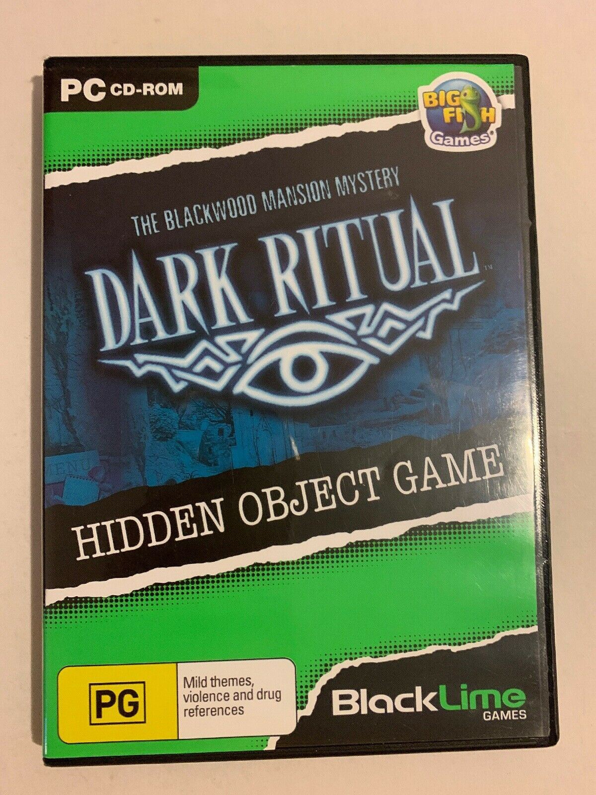 Dark Ritual The Blackwood Mansion Mystery PC Game Hidden Object Puzzle –  Retro Unit