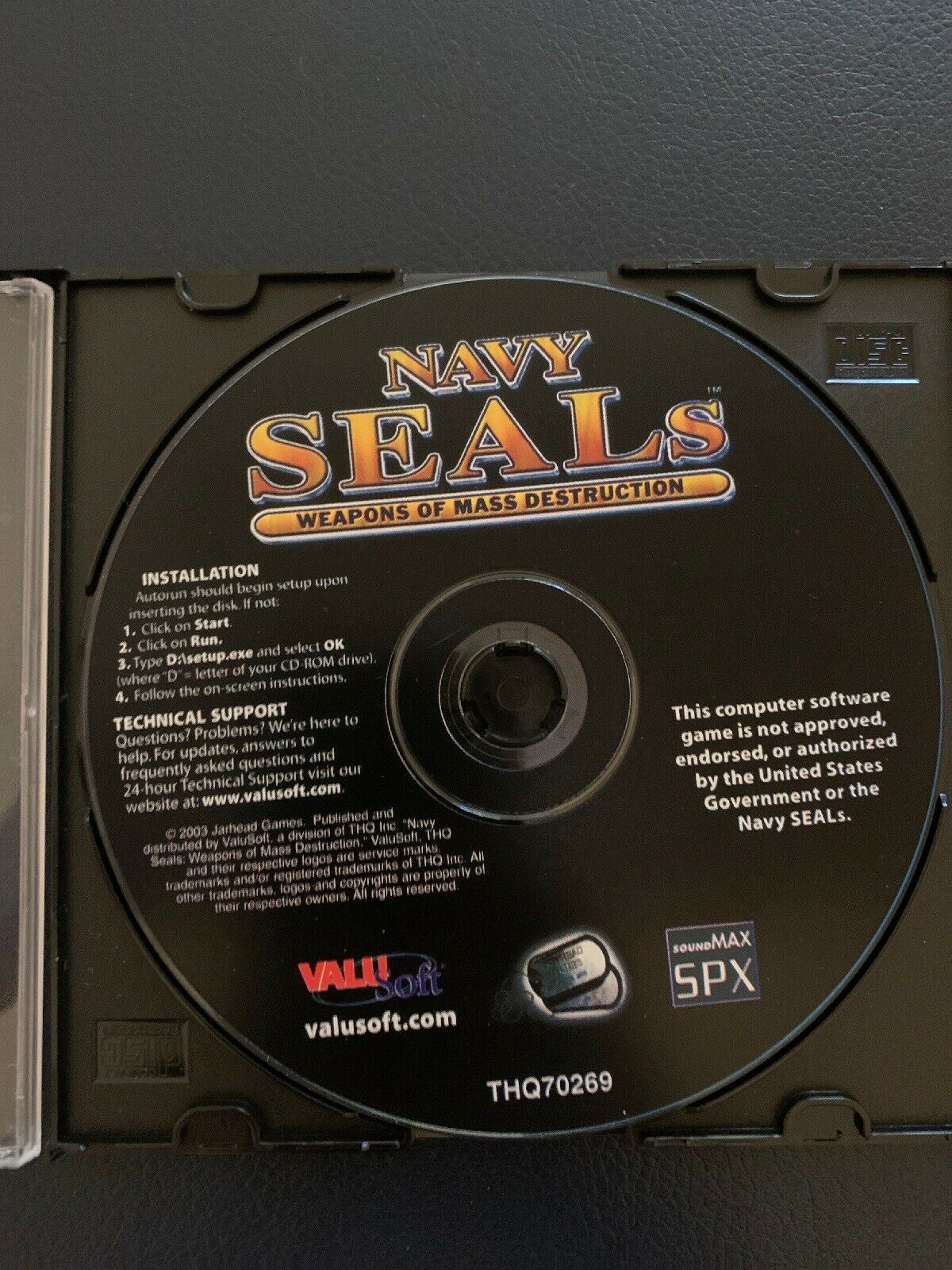 Elite Forces - Navy Seals - Weapons of Mass Destruction PC Game
