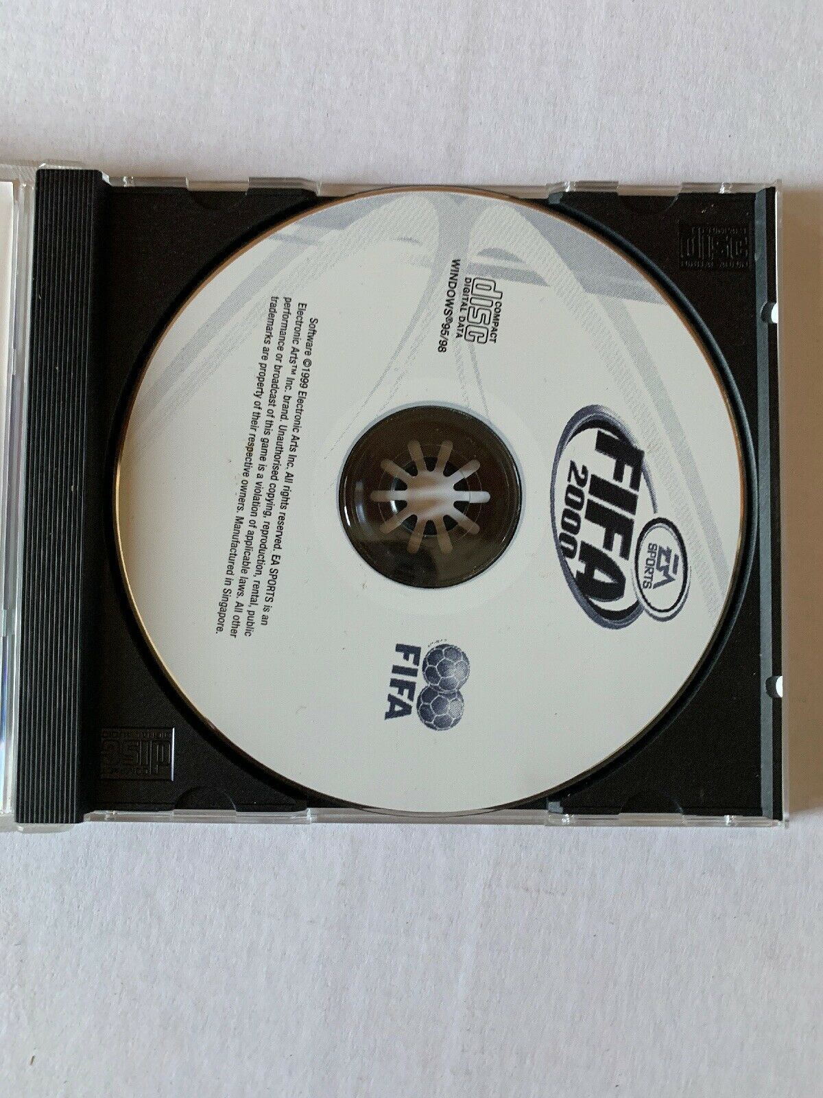 FIFA 2000 & 2002 For PC CD-ROM EA Sports 2x Classic Football Soccer Game