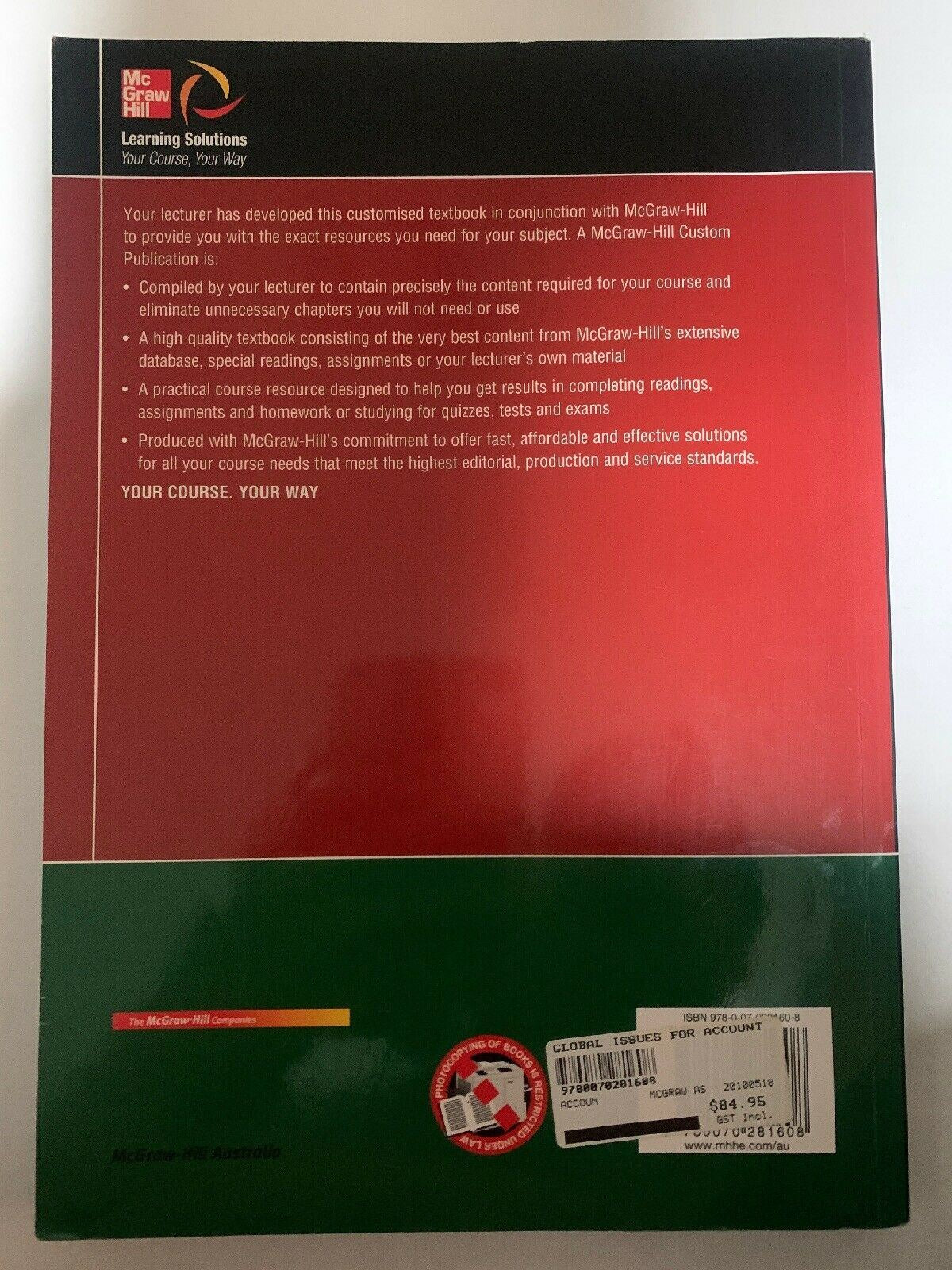 Global Issues For Accounting - 2nd Edition By Kent Wilson 2009