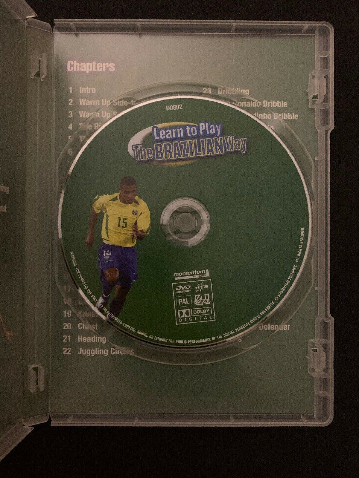 Learn To Play The Brazilian Way - Brazilian Soccer Skills (DVD) Region 4