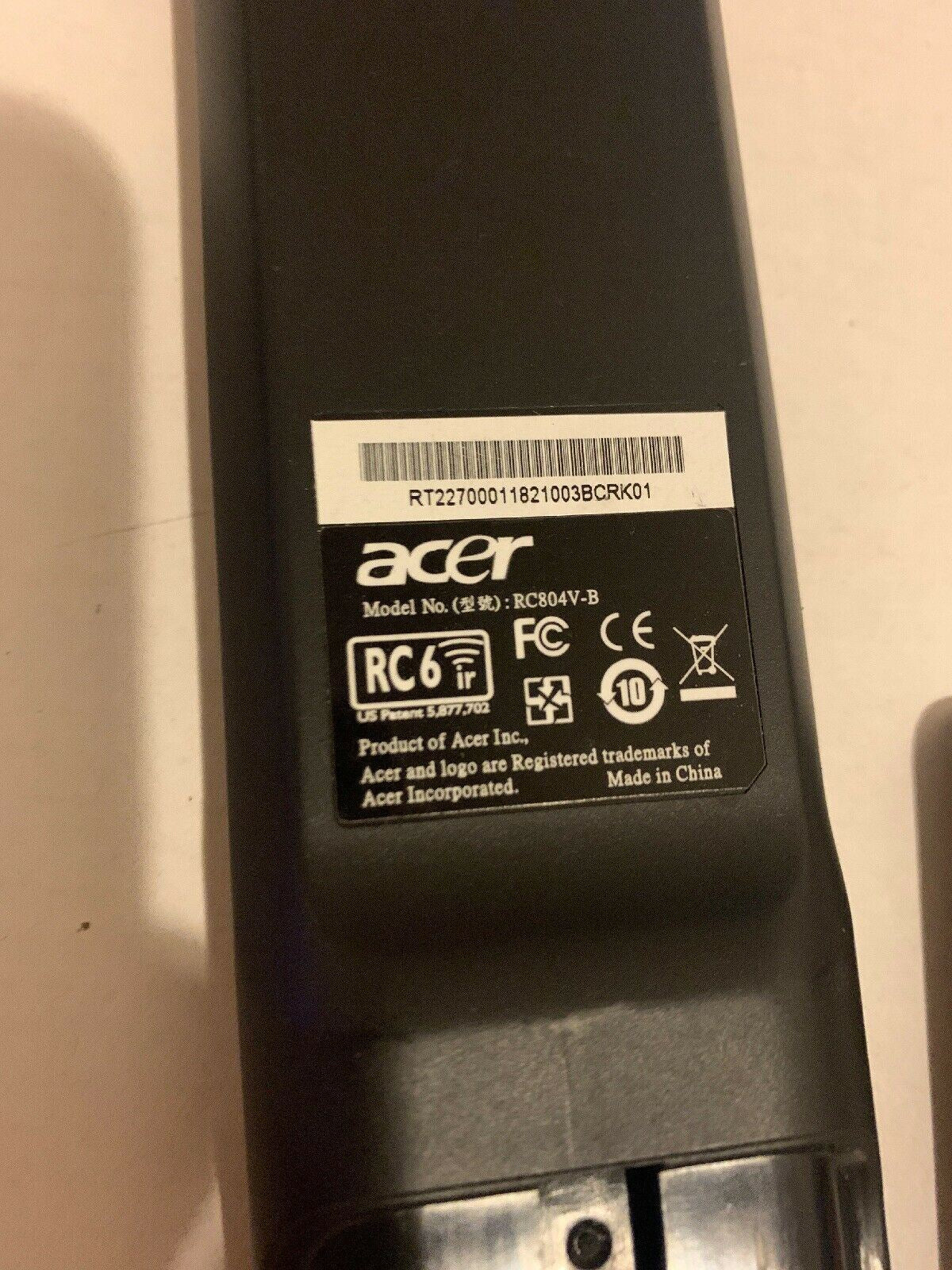Genuine Acer RC804V-B Remote Control for Acer Aspire 5935G Series Notebook