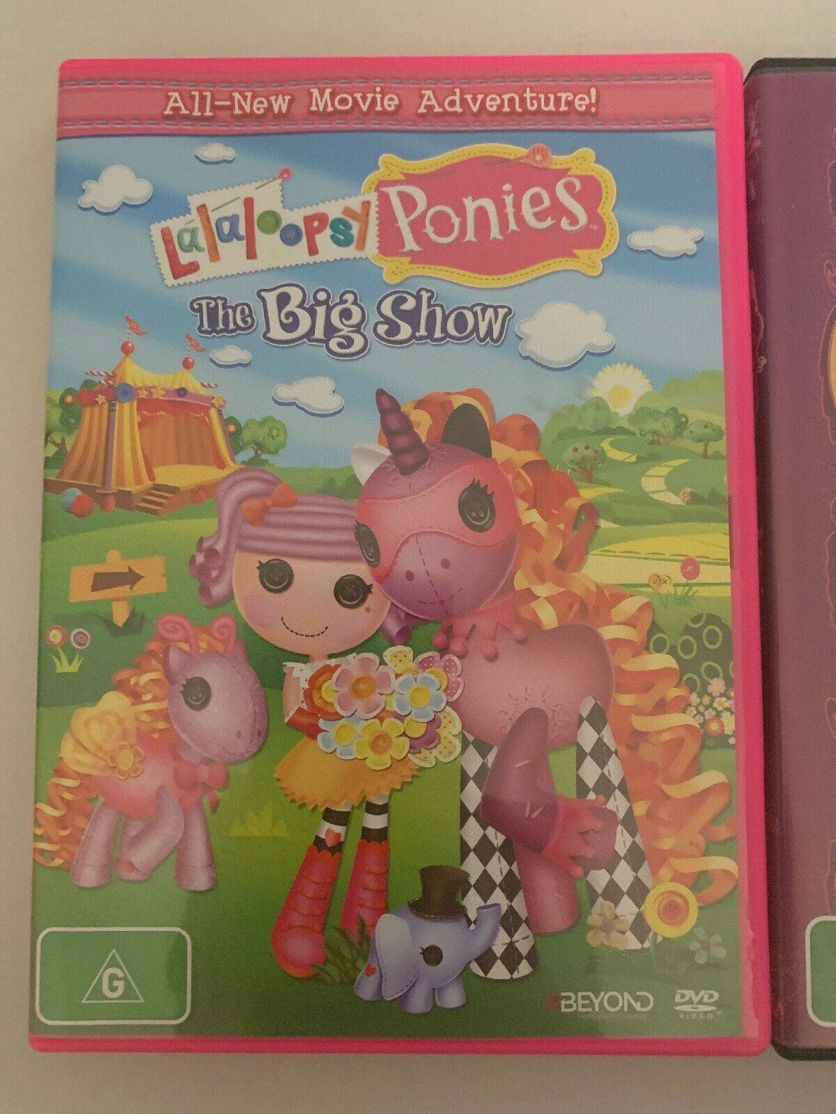 Lalaloopsy Ponies X3 DVD - The Big Show (DVD, 2014) Sew Magical Tale, Sew Cute
