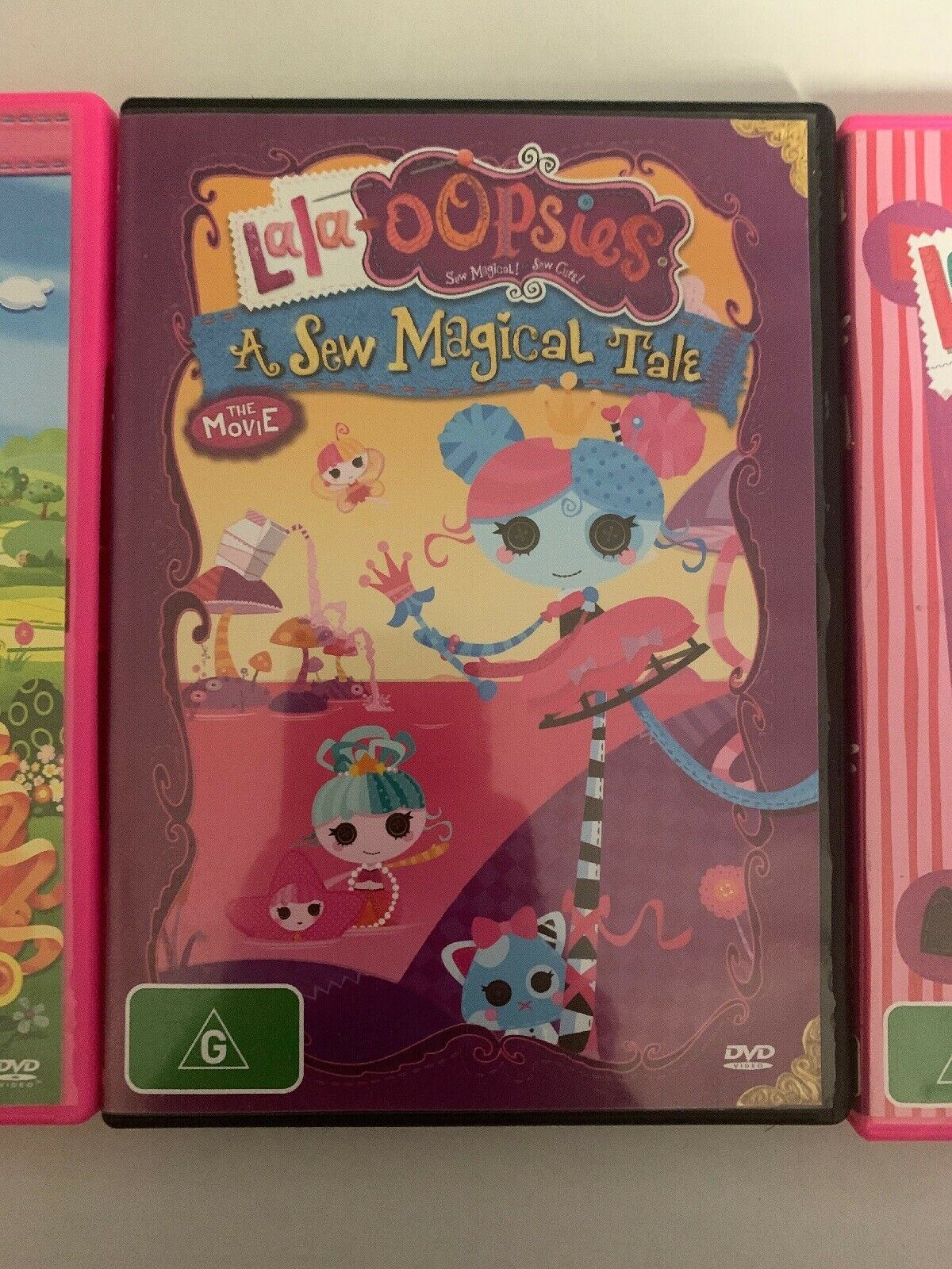 Lalaloopsy Ponies X3 DVD - The Big Show (DVD, 2014) Sew Magical Tale, Sew Cute