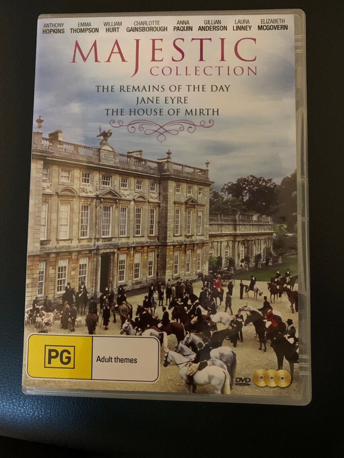 The Majestic Collection - Remains Of The Day/ Jane Eyre / House Of Mirth DVD