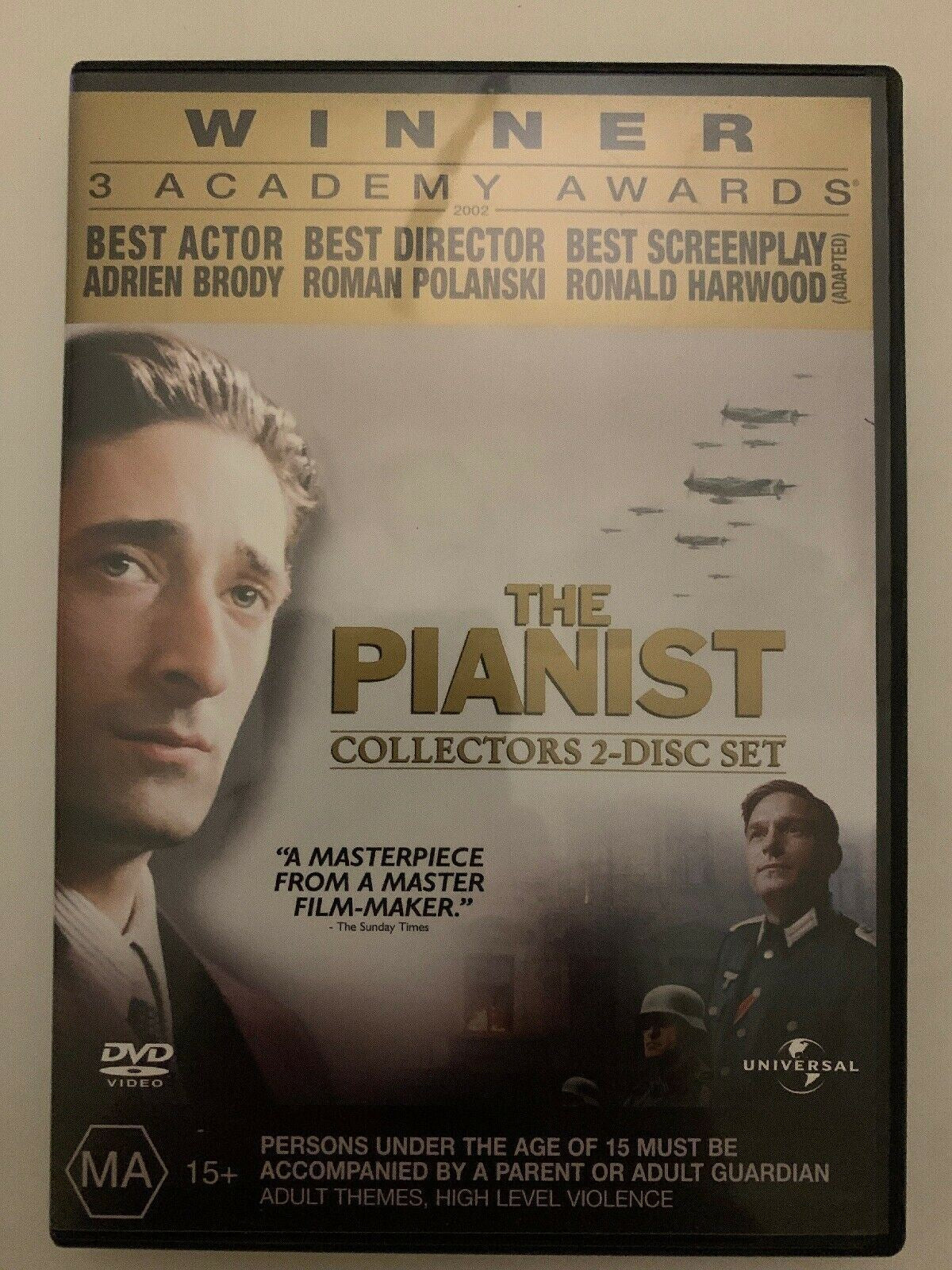 The Pianist - Collector's Edition (DVD, 2003, 2-Disc Set)