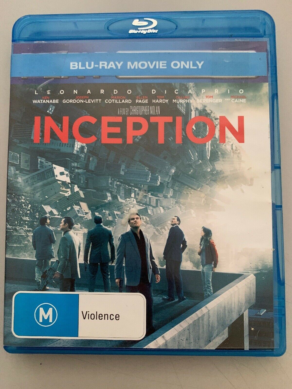 Inception (2010, Bluray) Leonardo Dicaprio, Christopher Nolan