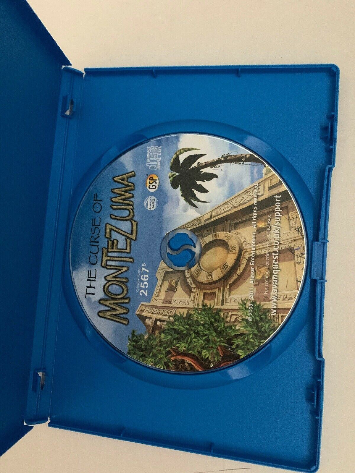 The Curse of Montezuma - PC CD-ROM Puzzle Game