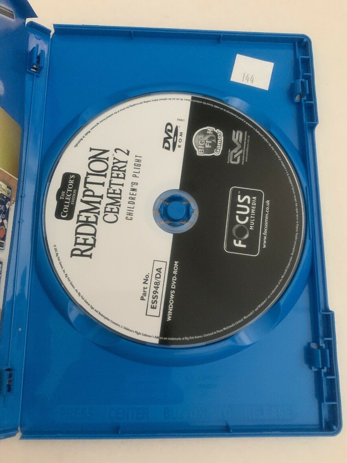 Redemption Cemetery 2: Chidren's Plight Collector's Edition PC DVD Aussie Seller