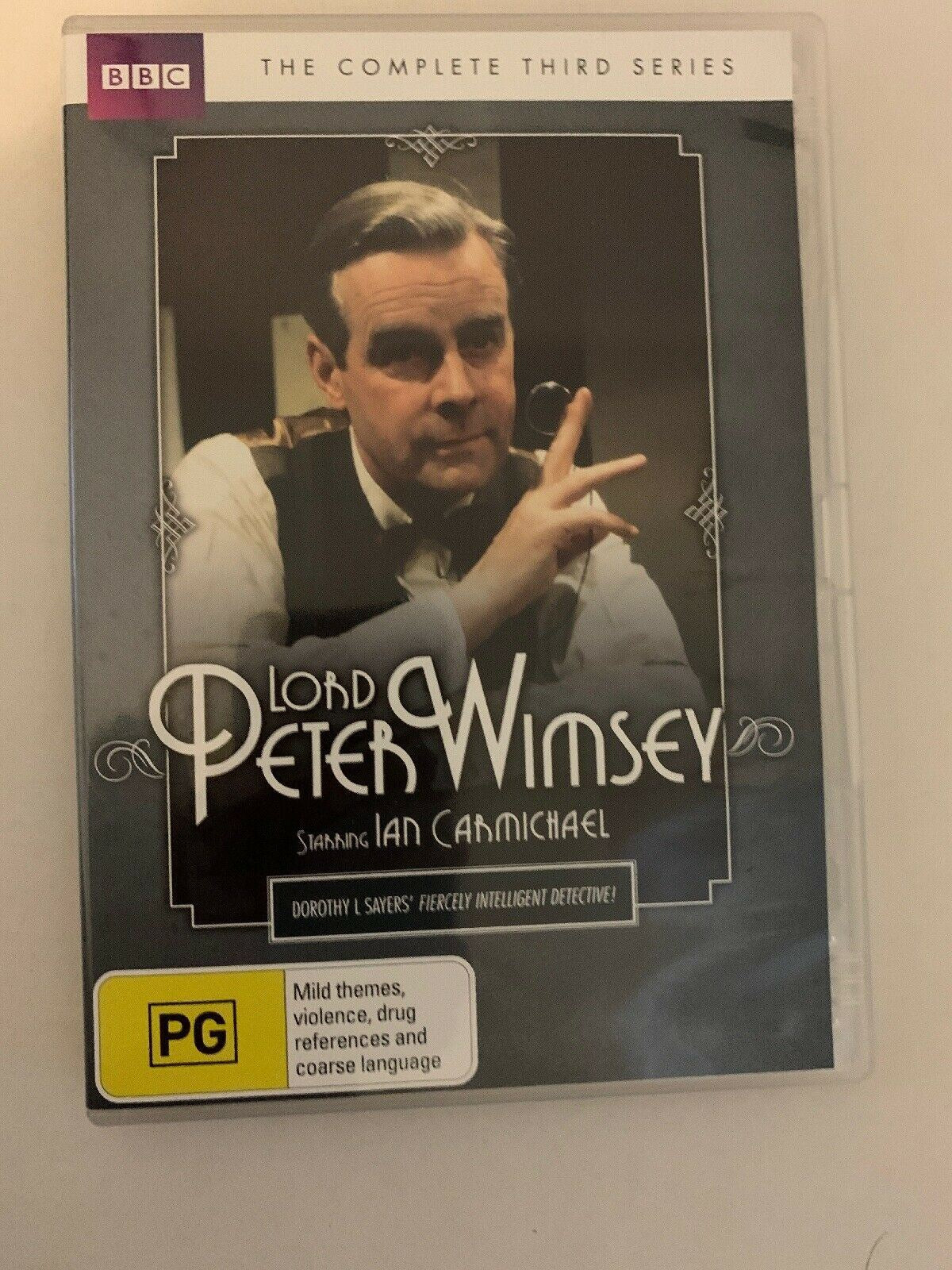 Lord Peter Wimsey : Series 3 BBC DVD Region 4 Aussie Seller