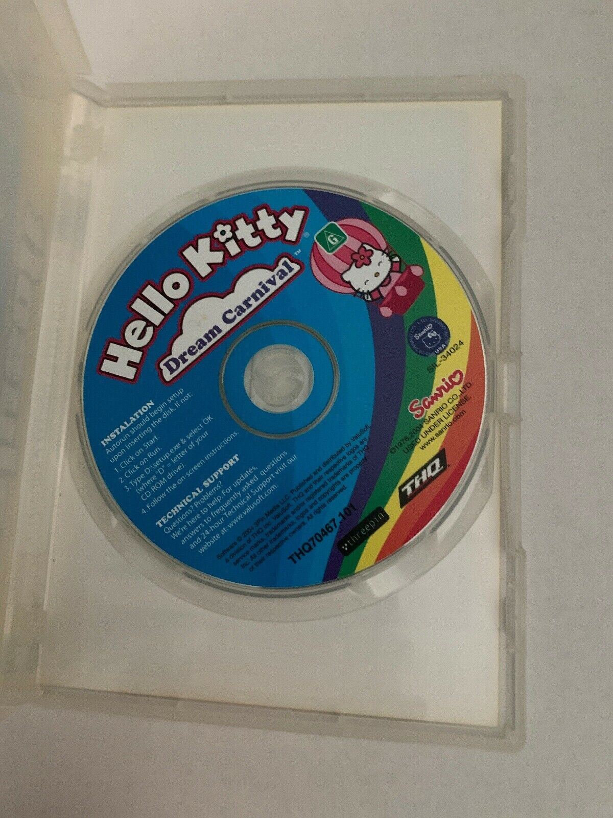 Hello Kitty Dream Carnival PC CDROM (2004)