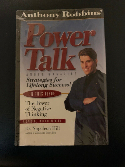 *New & Sealed* Anthony Robbins Power Talk Audio Magazine Cassette Tape