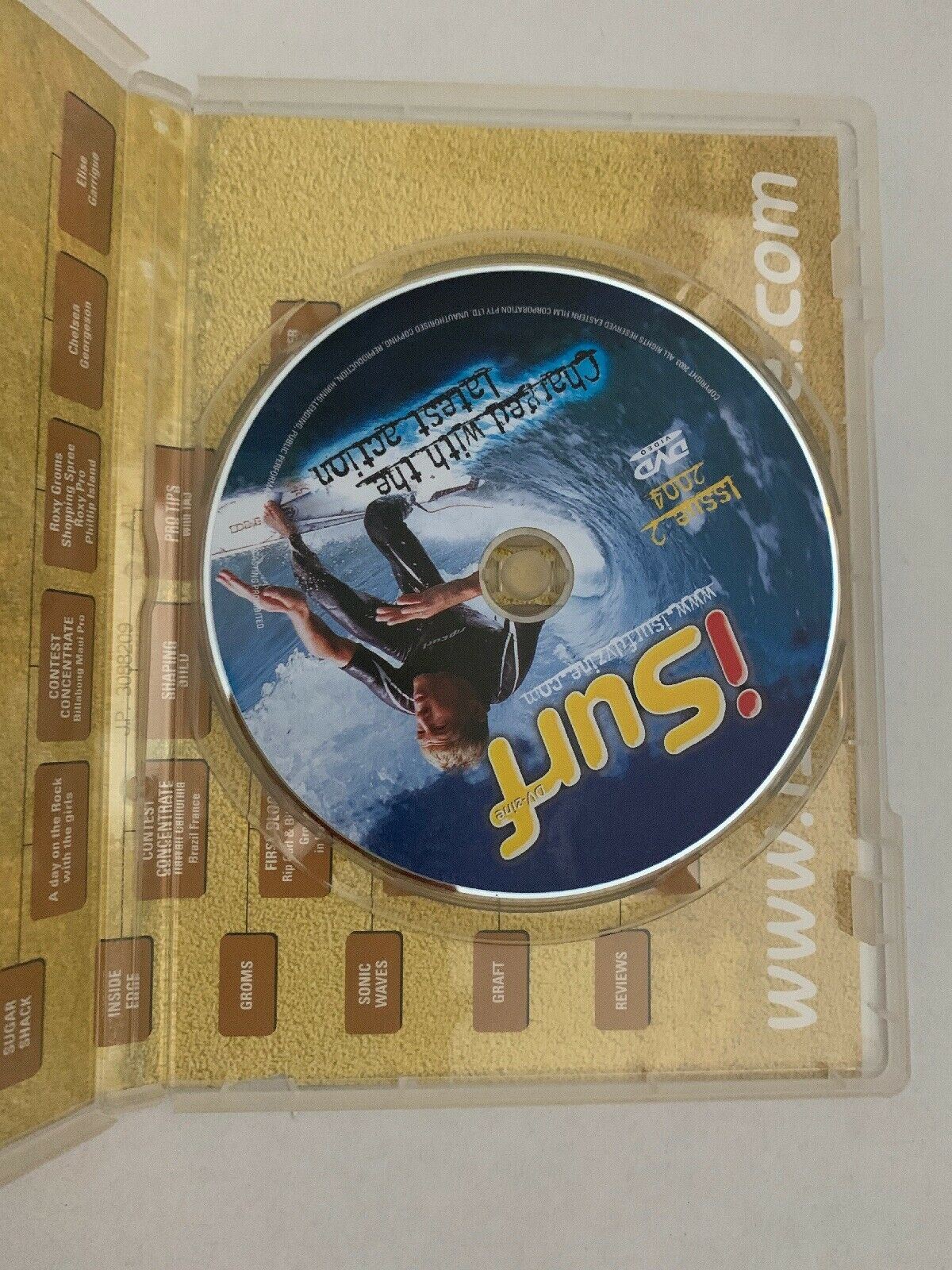 iSurf DV-Zine Issue 2 2004 Surf Magazine DVD R4 #8935