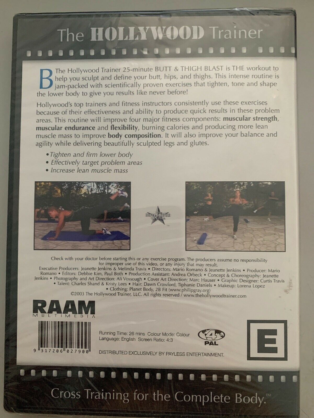 Butt & Thigh Blast Exercise DVD : Brand New