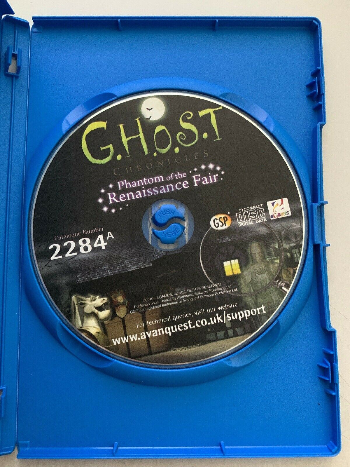 Ghost Chronicles Phantom of the Renaissance Fair (PC CD-ROM Game) Hidden Object