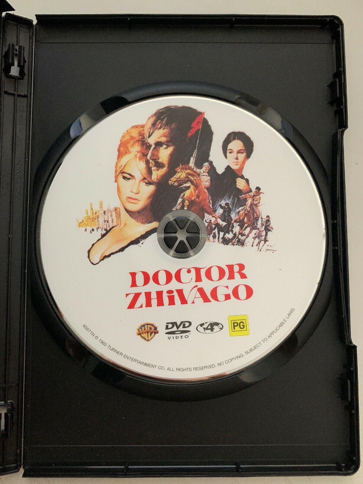 Doctor Zhivago - Classic Collection (DVD, 1965) Region 4