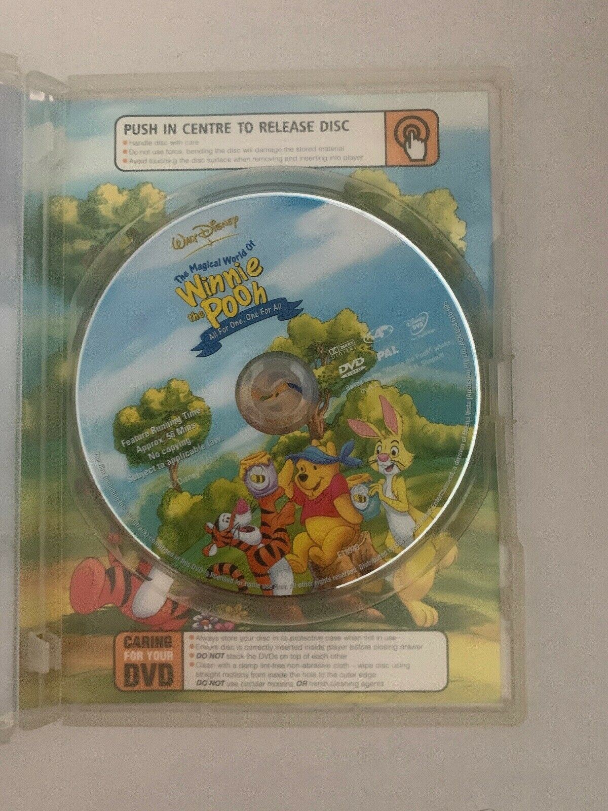 The Magical World Of Winnie The Pooh - All For One, One For All - DVD Region 4