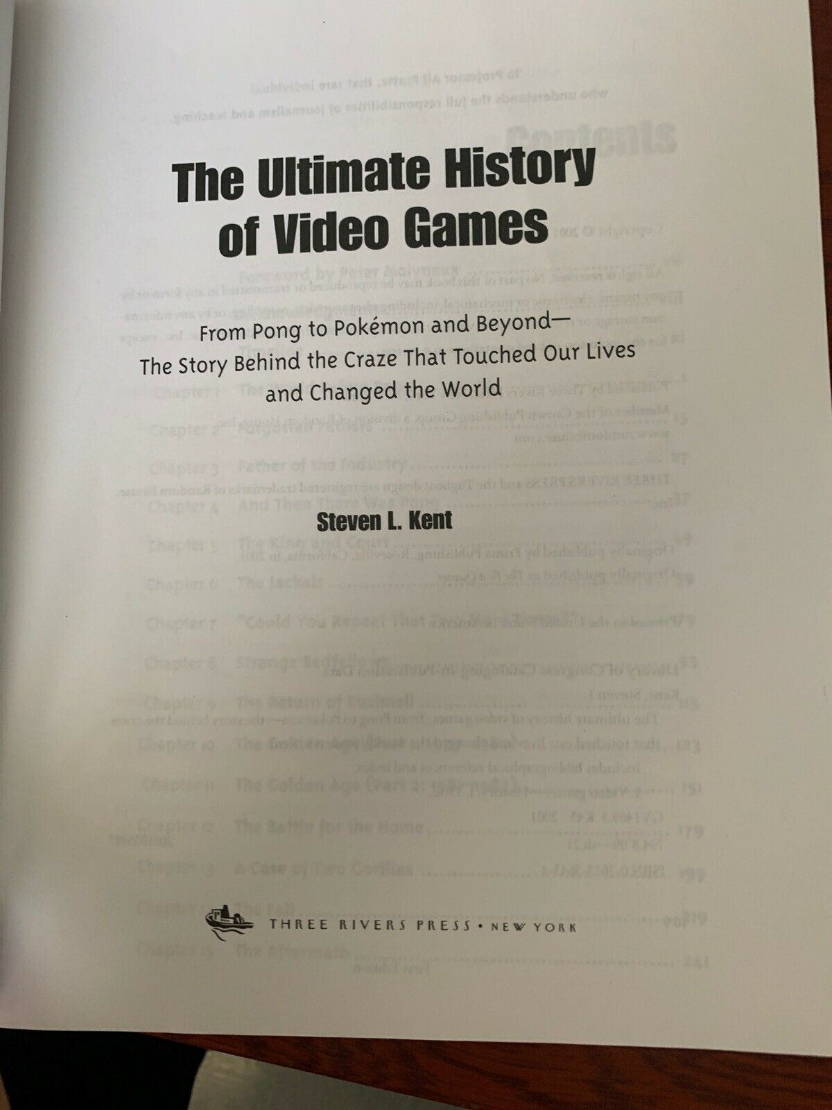 The Ultimate History of Video Games by Steven L. Kent (Paperback, 2002)