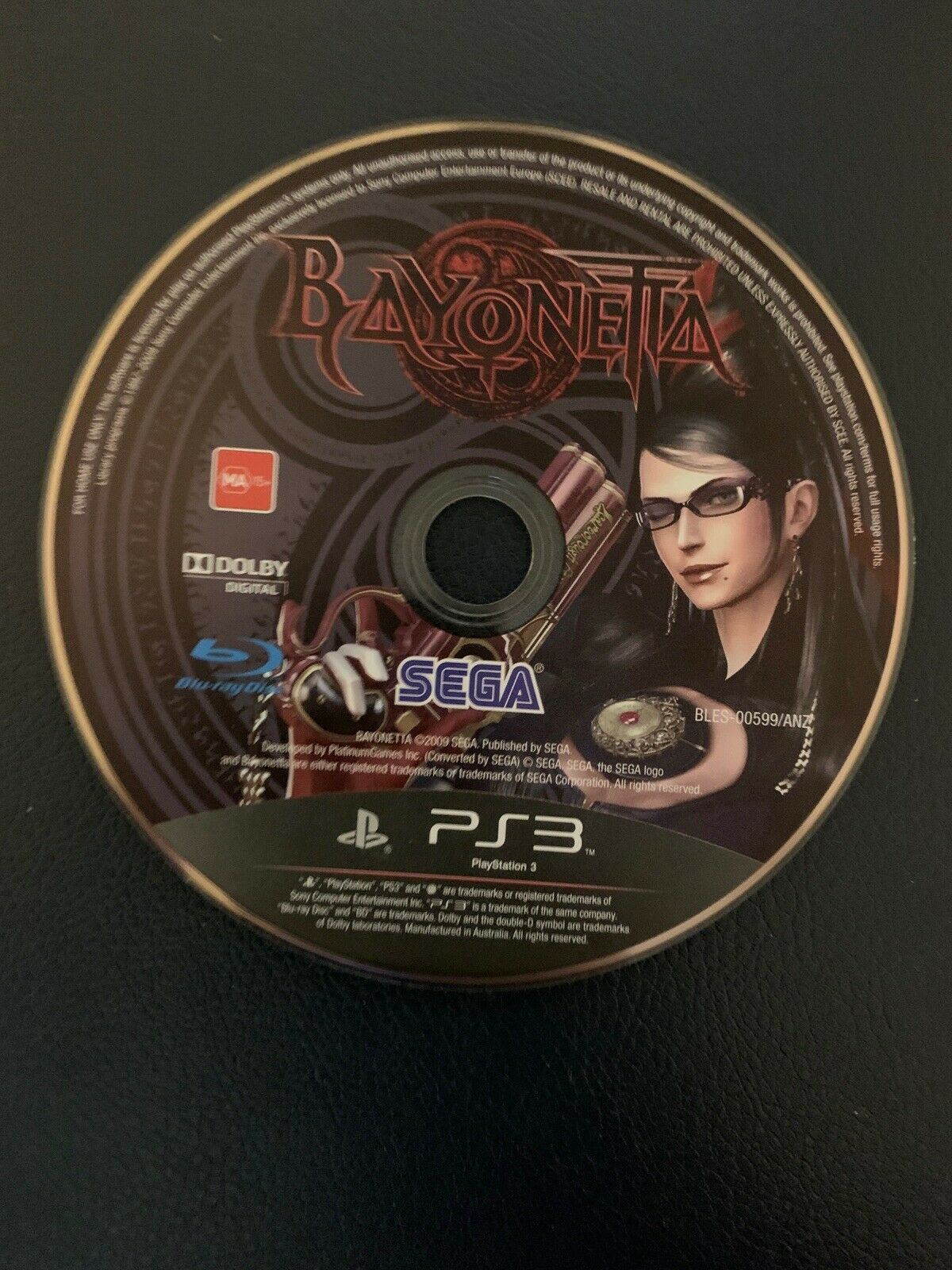 Bayonetta (Sony PlayStation 3, 2009) PS3 Game - FREE POST