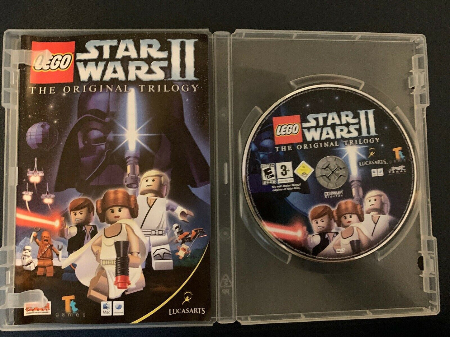 Lego Star Wars 2 The Original Trilogy - PC DVD for Windows - FREE Aus Postage