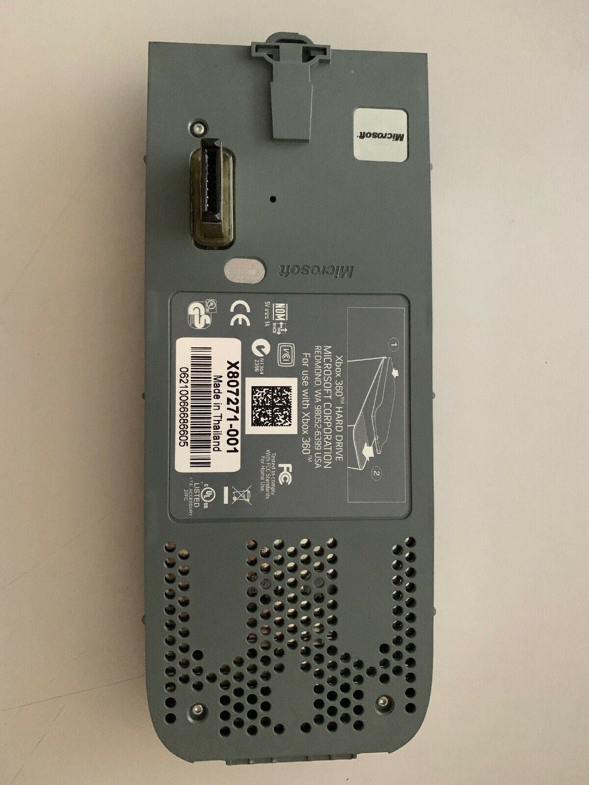 Genuine MICROSOFT X-BOX 360 20gig HDD MODEL : X807271-001