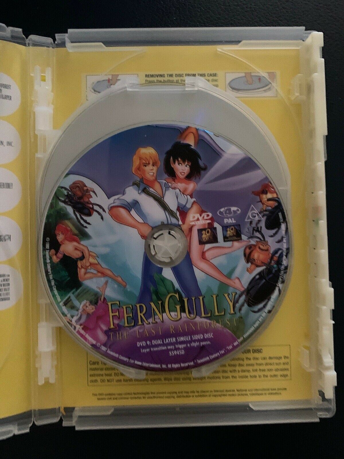 FERN GULLY / ANASTASIA/CASPER MEETS WENDY/THUMBELINA/ FERN GULLY 2 – DVD