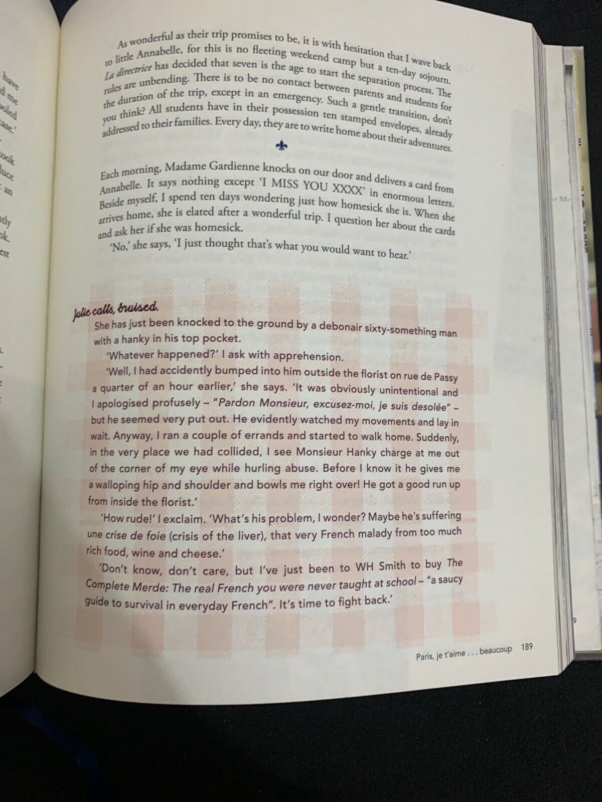 A Family in Paris: Stories Of Food, Life And Adventure By Jane Paech - First Ed.