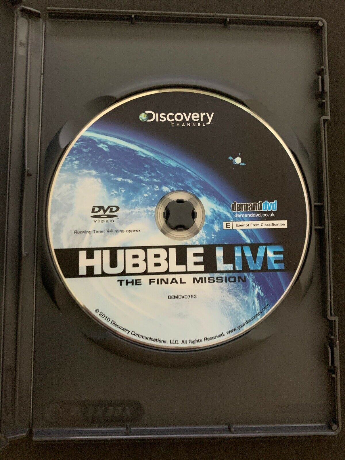 Hubble Live: The Final Mission - DVD Region 2 - Discovery Space Documentary