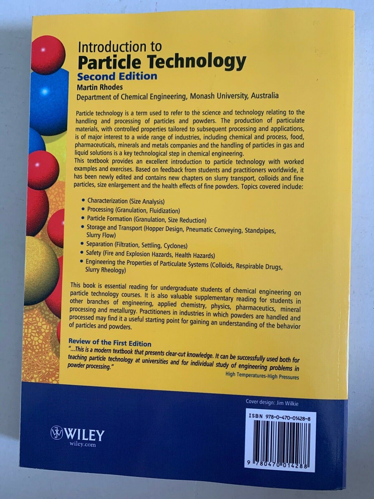 Introduction to Particle Technology by John Wiley and Sons Ltd (Paperback, 2008)