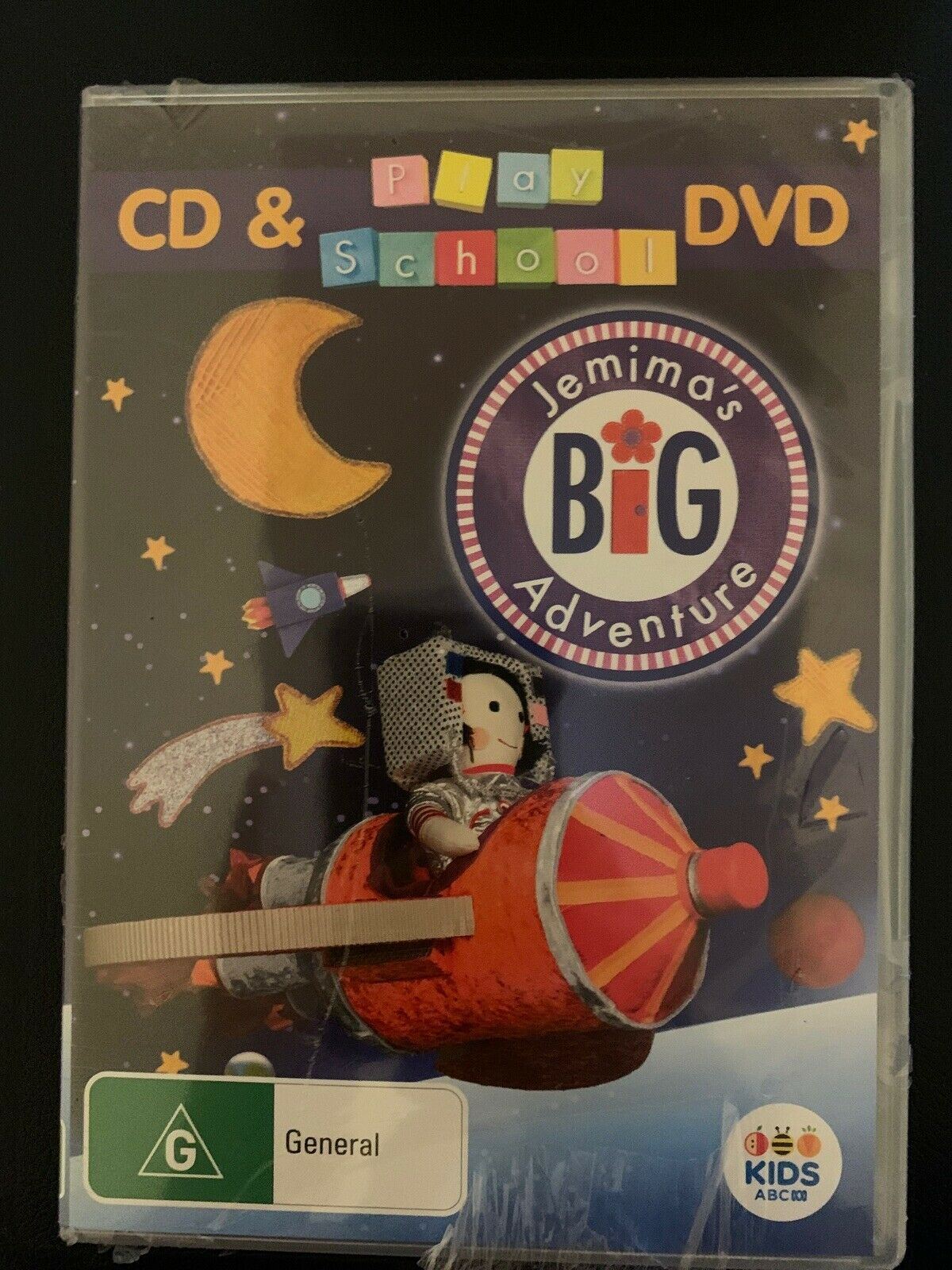 PLAY SCHOOL Jemima's BIG Adventure DVD & CD PAL R4 ABC For KIDS - New Sealed
