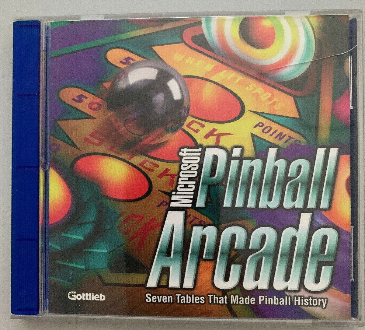 Microsoft Pinball Arcade PC CD GAME - Classic Game FREE POST