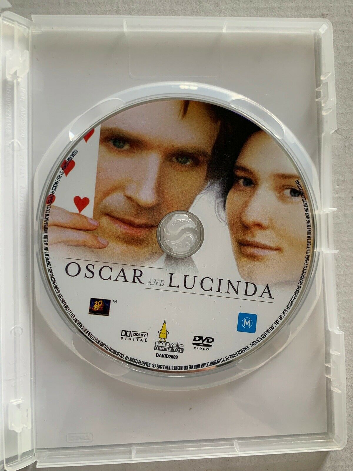 Oscar And Lucinda (DVD, 2005) Ralph Fiennes, Cate Blanchett, Richard Roxburgh