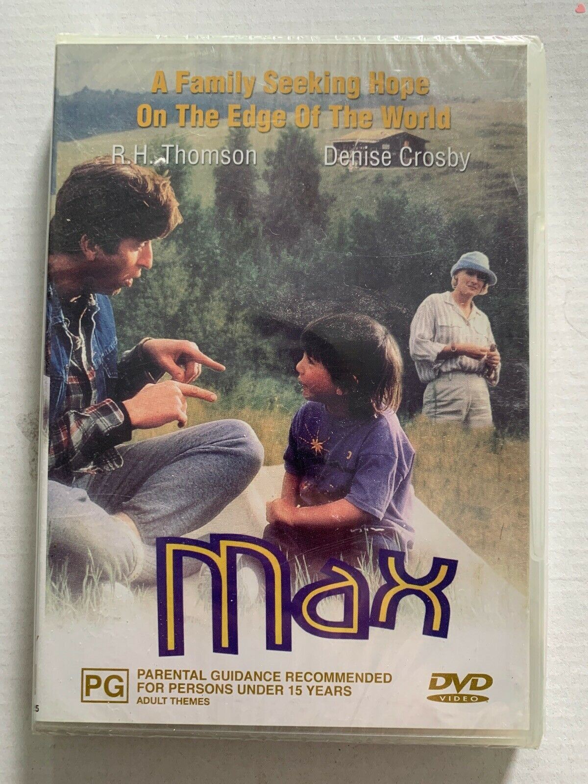 Max (DVD,1994) RARE MOVIE - KIDS FAMILY IMMUNE DISORDER FILM - New Sealed