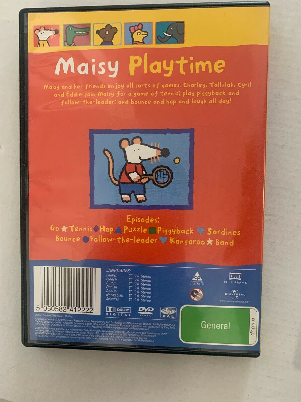Maisy Playtime & Maisy Christmas And Other Stories 2 (DVD) Region 2, 4 & 5