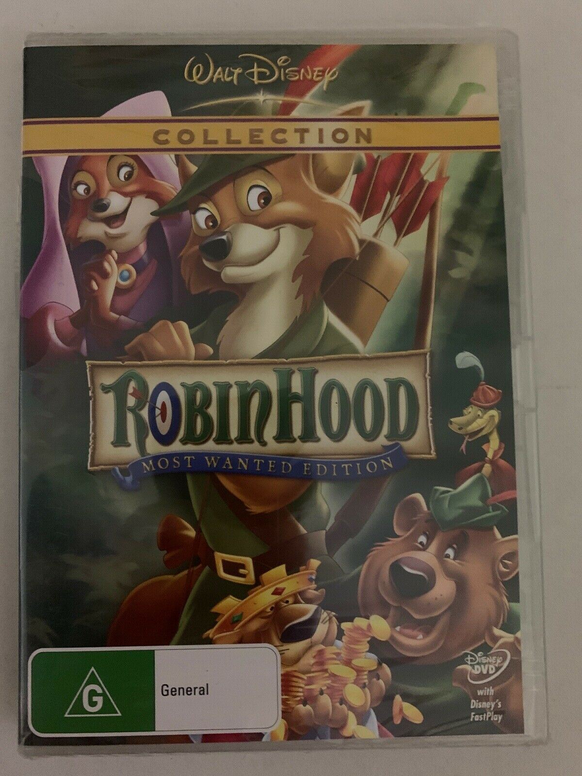 *New & Sealed* Robin Hood - Most Wanted Edition (DVD, 1973) Walt Disney. Region4