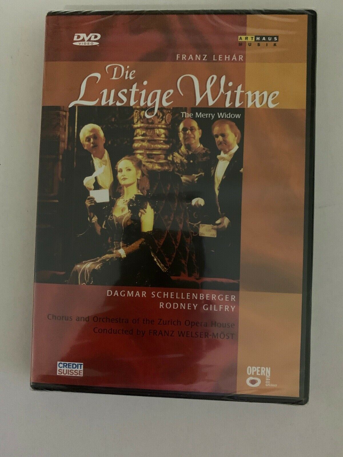 *New & Sealed* Die Lustige Witwe The Merry Widow DVD Franz Lehar. Region Free