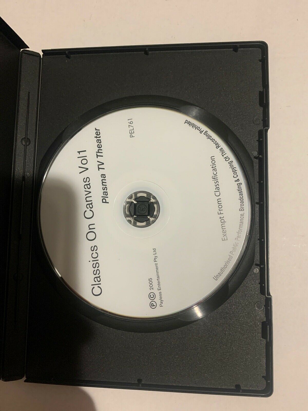 Classics On Canvas Vol 1 - Rare- Aus Stock DVD