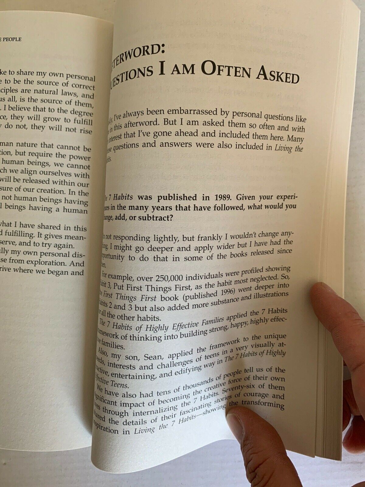 The 7 Habits of Highly Effective People : Powerful Lessons in Personal Change by