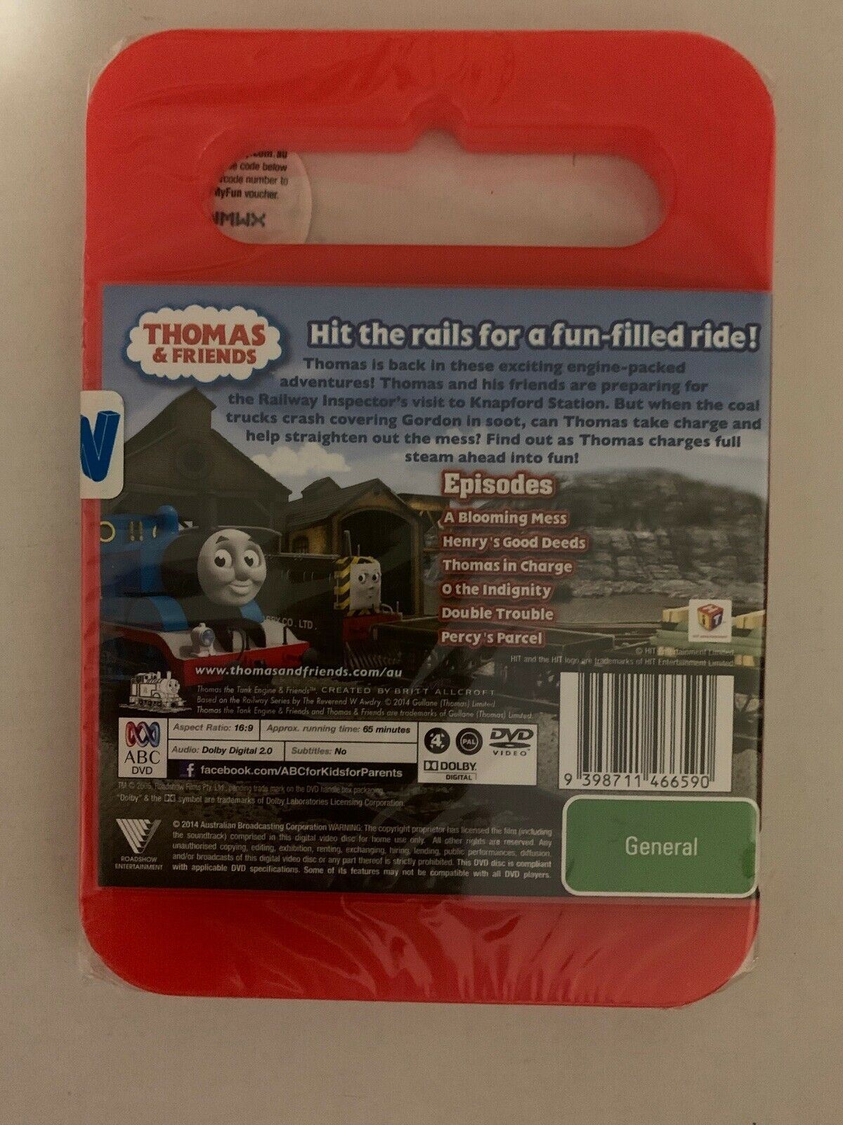 *New & Sealed* Thomas & Friends Thomas In Charge! DVD Region 4