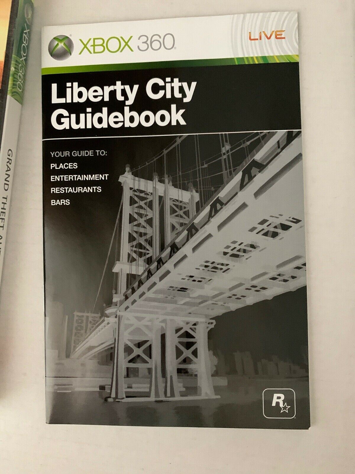 Grand Theft Auto IV (Microsoft Xbox 360, 2008) With Guidebook And Map. PAL